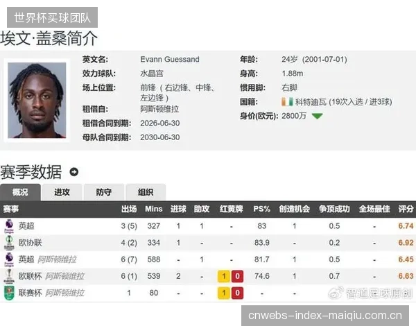前锋盖桑携欧战双冠王之势入选，其大赛经验或成球队财富。